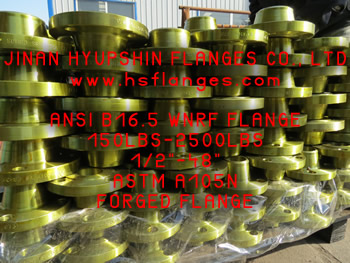 Welding Neck Flange, CL150, Forged Flange, ASTM S105N