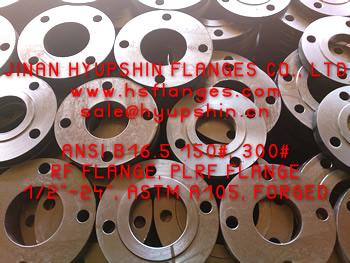 Class150 Plate Flange, ANSI B16.5 PLRF Flange PLFF Flange, ASTM A105