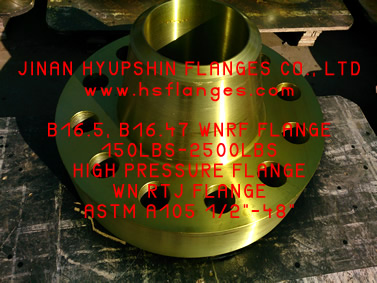 Welding Neck Flange ANSI B16.5, Carbon Steel Flange, 150# 300#, ASTM A105