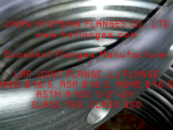 Sell LOW PRICE ANSI B16.5 LAP JOINT FLANGE, LJ FLANGE, 150LBS, 300LBS ASTM A105 HIGH QUANTITY