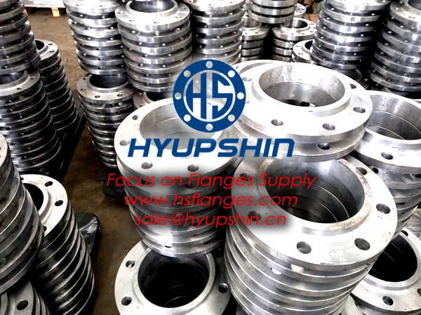 export forging WNRF WNFF flanges, BS4504 carbon steel flanges, PN40 PN25 weld neck flanges