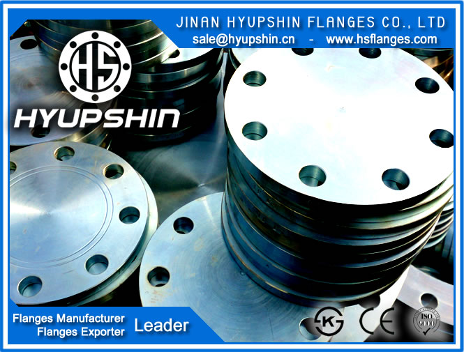 sale din2527 carbon steel forging blind raised face pn40 flange