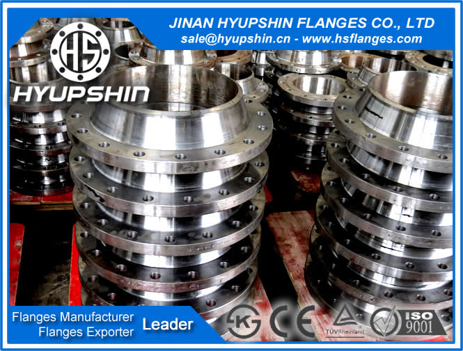 Supply ANSI B16.5 WNRF SORF Steel Flanges, Forged Flanges A105