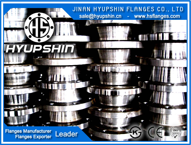 Hyupshin sell Flanges DIN EN1092-1 BS4504 carbon steel stainless forged