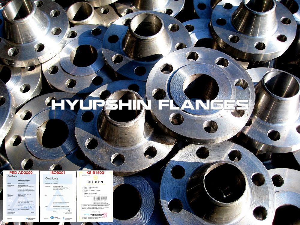 Export ANSI B16.5 ASTM A105 ASTM A181 flanges